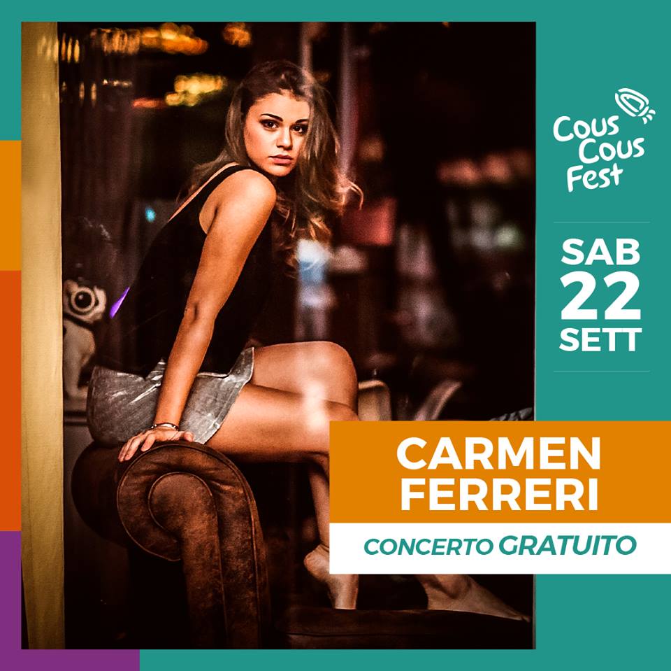 Carmen Ferreri Cous Cous Fest - Hotel Solarium San Vito Lo Capo